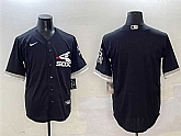 Men's Chicago White Sox Blank Black Cool Base Stitched Jersey,baseball caps,new era cap wholesale,wholesale hats